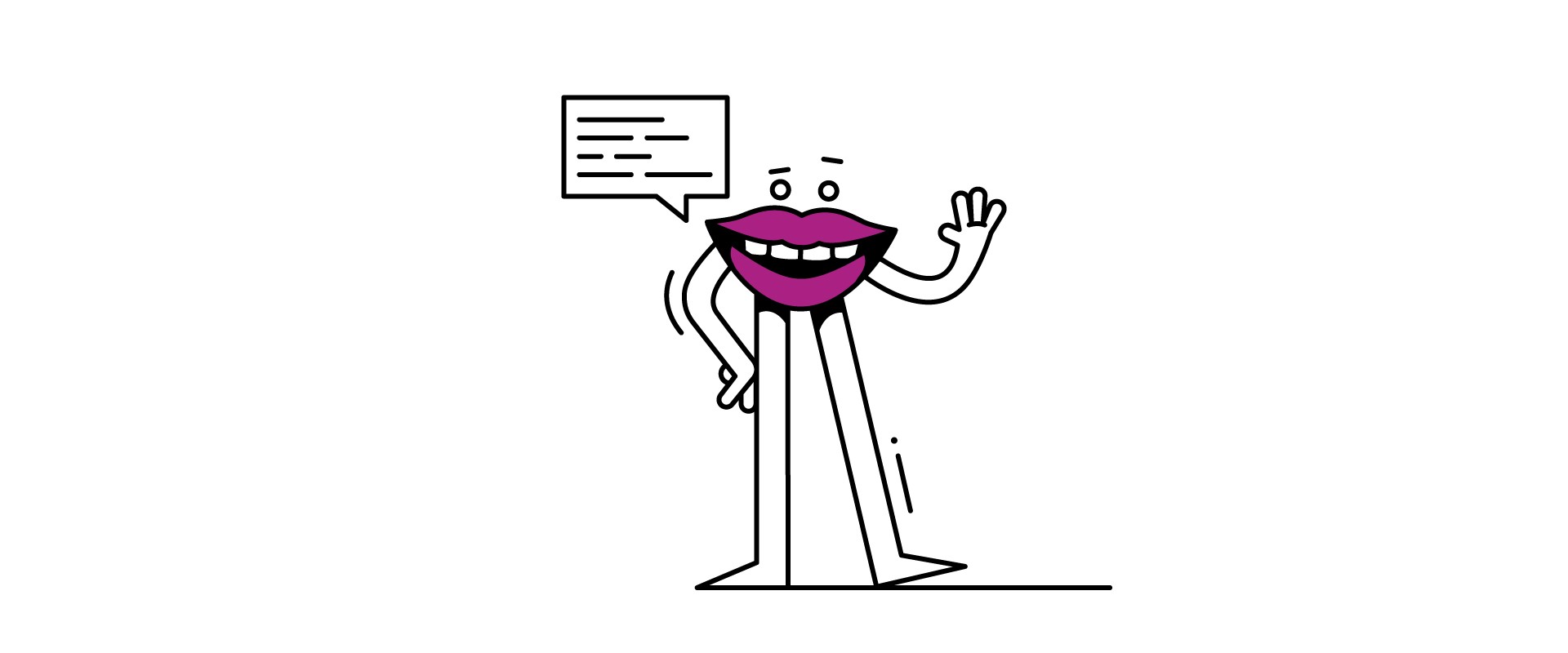 Illustratie die informatie over contact maken voor jongeren verduidelijkt
