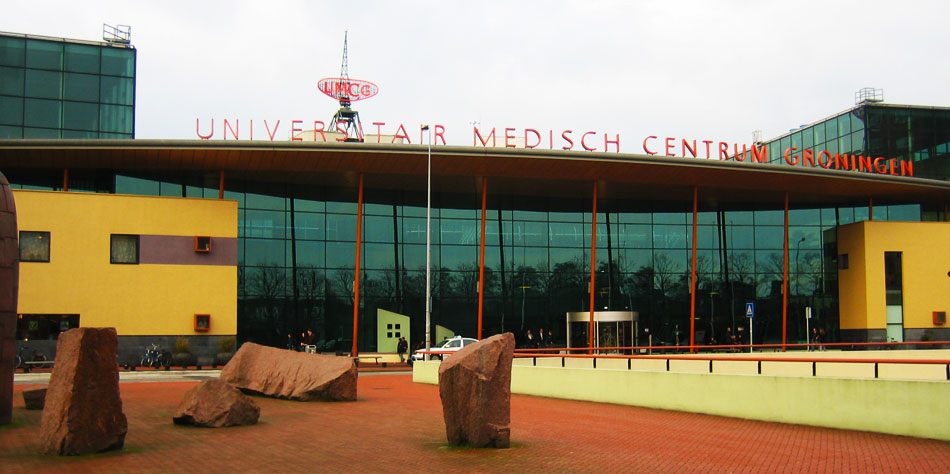 Voorgevel van het UMCG