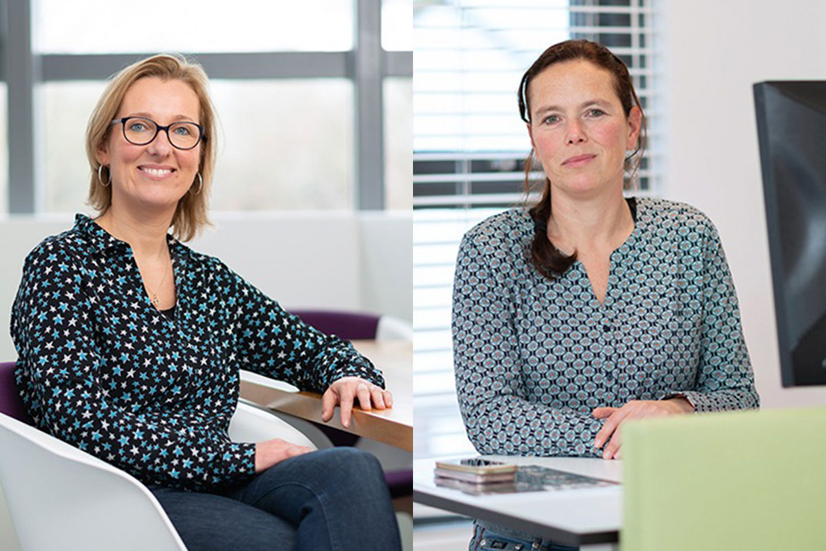 Foto van Mirjam Toet en Kristy van der Staal
