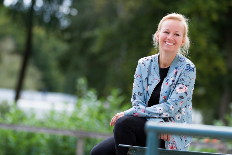 Foto van projectleider Carlijn van den Broek