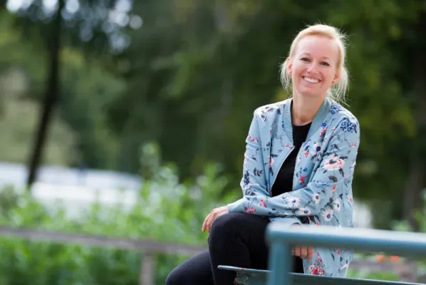 Foto van projectleider Carlijn van den Broek