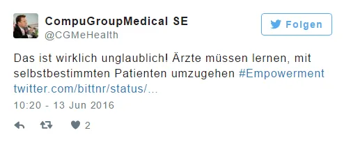 Digitalisierung Patientenreise