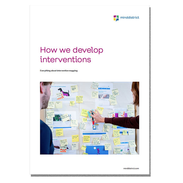 Cover of the intervention mapping white paper